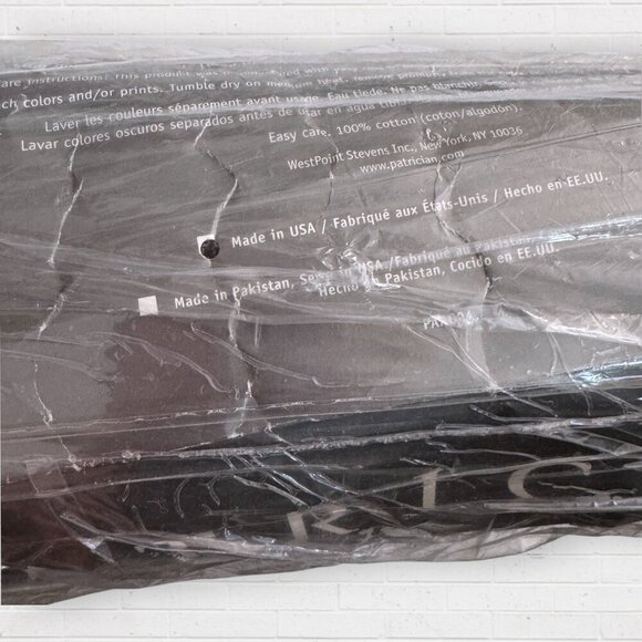 West Point Stevens PATRICIAN Vintage Navy Blue Pattern Medallion KING Sheet Set - Picture 4 of 5